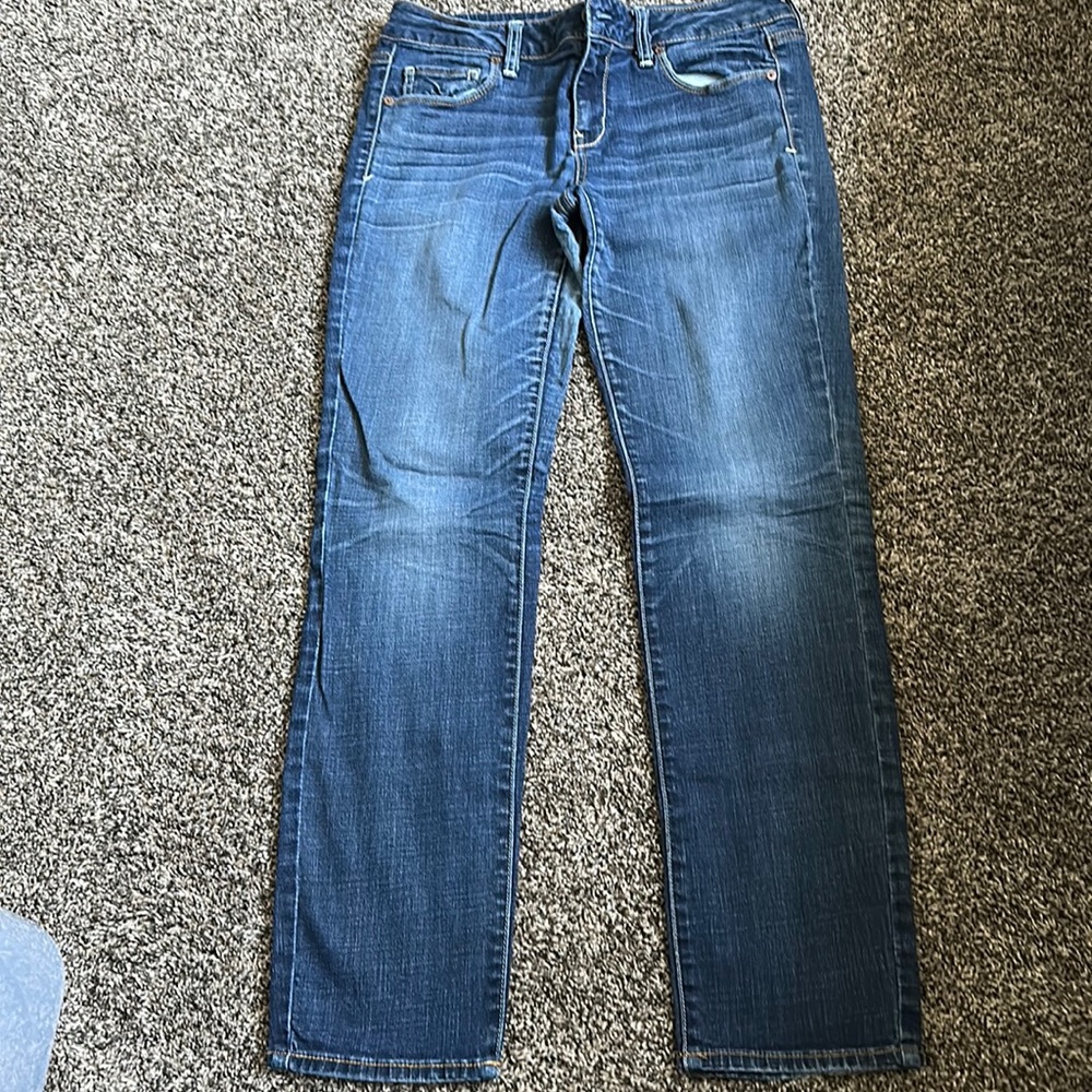 Women’s American Eagle Stretch Skinny Jeans Size 10 Short 10S